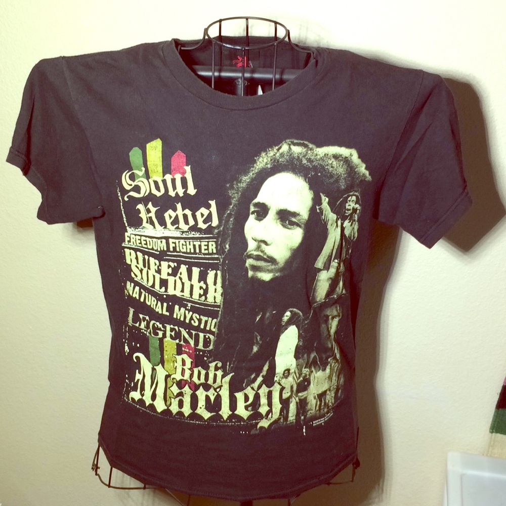 Zion Rootswear Small Bob Marley Tee